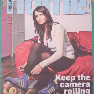 Actress Lynette Callaghan front cover The Sunday Times
