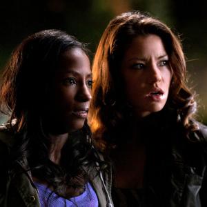 Rutina Wesley and Vedette Lim in True Blood