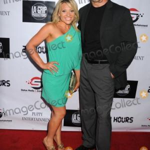 Tara Phillips and Matt Cinquanta Arrive at the 24 Hours Screening held at Raleigh Studios on August 28 2014 in Los Angeles CA