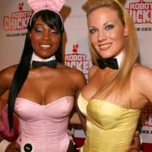 Shallan Meiers and Qiana Chase at event of Robot Chicken 2005