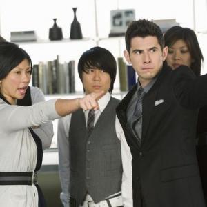 Still of Smith Cho and Daniel Eric Gold in Ugly Betty 2006