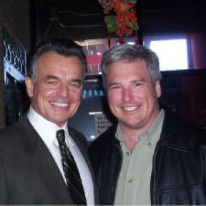 On set with Ray Wise