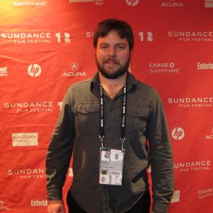 Derek Hallquist at the Premiere of The House I Live In Sundance 2012