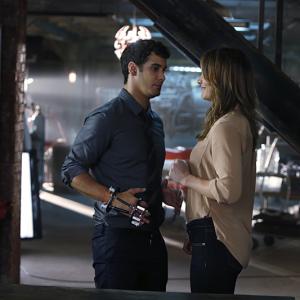 Still of Elyes Gabel and Katharine McPhee in Scorpion 2014