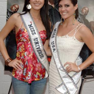 Chelsea Cooley and Natalie Glebova at event of Four Brothers 2005