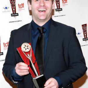 Mike Birbiglia wins the 2012 Lucille Lotel award for Outstanding Solo Show for My Girlfriends Boyfriend
