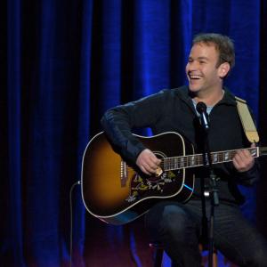 Mike Birbiglia on the stage during the 