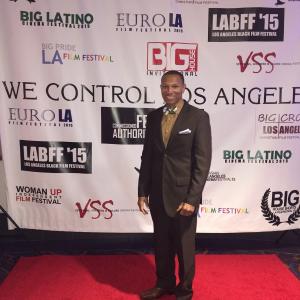 Freddie De Grate at Foreclosure movie screening for Big Cross Film LA Festival