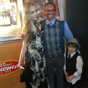 MONSTER AND ME premiere with Athena BaumeisterFreddie De Grate Lucas Barker