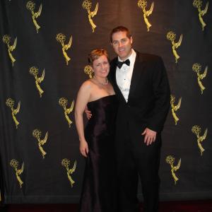 EmmyNominated Jo Haskin with husband Kevin Haskin 2008