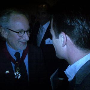 In conversation with Steven Spielberg at the world premiere of The Adventures of TinTIn  The Secret of the Unicorn in Brussels