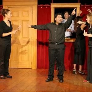 Live on stage as a resident performer at The Second City Studio Theatre in Hollywood