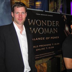 Premiere of Wonder Woman Balance of Power Joe Spence as Steve Trevor