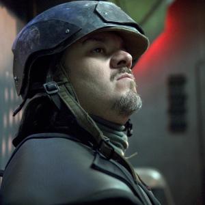 Frank J. Hernandez as Troop Transport Captain in 