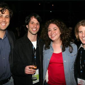 Mark Bailey Marshall Curry Liz Garbus and Rory Kennedy at screening of Street Fight 2005