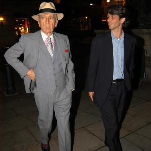 Marshall Curry and Gay Talese at Street Fight screening 2006