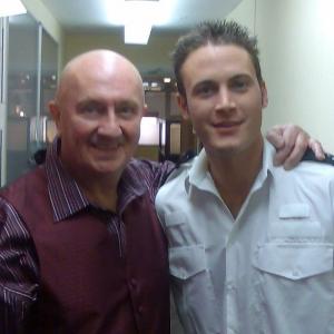 With Gary Lucy on The Bill