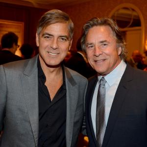 George Clooney and Don Johnson