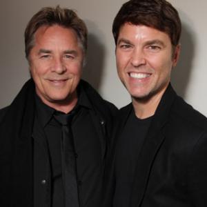 Don Johnson and Mark Steven Johnson at event of When in Rome (2010)