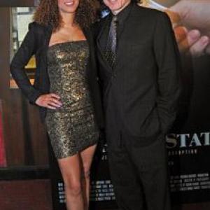 Actors Yvonne Maria Schaefer and Federico Castelluccio attend the premiere of  The Soprano State in New York City