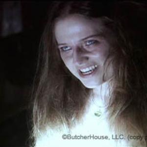 Erin Fleming as Jamie the possessed teenager in Butcher House