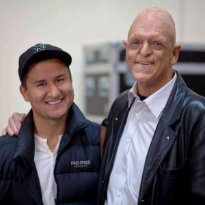 RoLo on-set working as Executive Producer with Horror-genre icon Actor: Michael Berryman. He is the host of Hollywood's Insider Secrets: 