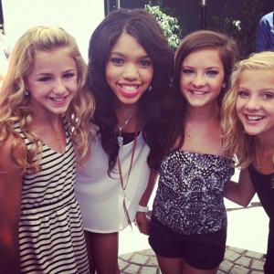 Teala Dunn And The Dance Mom Girls @ The Kiss FM Teen Choice Gifting Suite 2012 <3 !