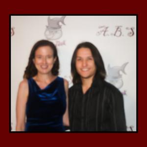 Stars of the film Chemical 13 Laura Ann Tull and Chris Kato at the Private Los Angeles Premier of ABS in January 2012