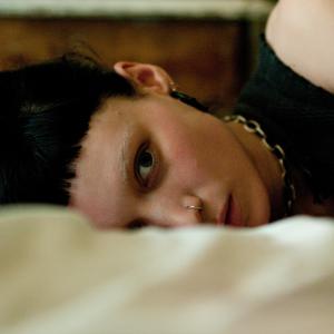 Still of Rooney Mara in Mergina su drakono tatuiruote (2011)