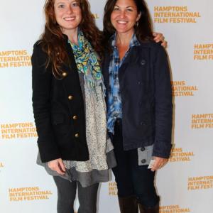 Dana Segal and Samantha Ruddock at The Hamptons International Film Festival
