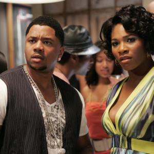 Still of Serena Williams and Hosea Chanchez in The Game 2006