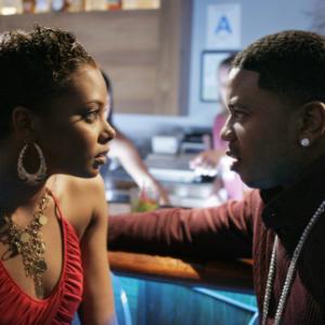 Still of Pooch Hall Drew Sidora and Hosea Chanchez in The Game 2006