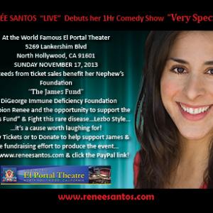 Flyer for my Upcoming 1Hr Comedy Special Fundraiser