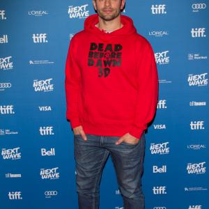 Filmmaker Tim Doiron arrives to a promotional event for Dead Before Dawn 3D at the TIFF Next Wave Film Festival, 2013.