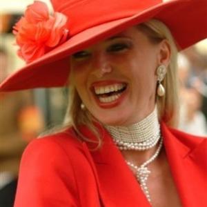 Her Royal Highness attending the races at Ascot England 2005