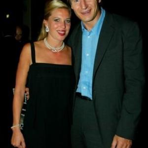Princess Maja and Liam Neeson at a movie premiere.