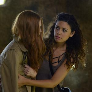 Still of Anglica Celaya and Megan West in Constantine 2014