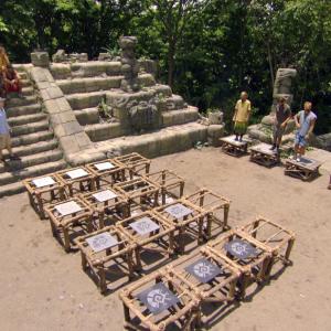 Still of Jeff Probst, Rob Mariano, Phillip Sheppard, Grant Mattos, Andrea Boehlke, Ralph Kiser, Mike Chiesl, Matt Elrod and Natalie Tenerelli in Survivor (2000)