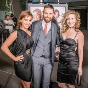 Nicola Graham, Daniel Findlay, and Kelsey Law at the Los Angeles premiere of Kill Me Three Times.