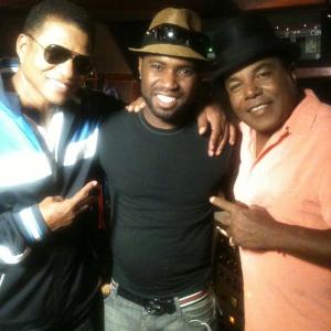 The Jackson 2 Me Tito and Marlon after a shoot