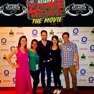 Showing of Atlanta Zombie Apocalypse with the rest of the cast!