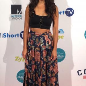 Helenna attends the world premiere of the experimental short film Similitude at the HollyShorts Film Festival 2015