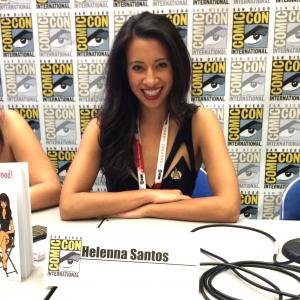 Helenna Santos at Comic-Con 2015