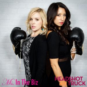 photo by The Headshot Truck at the Ms In The Biz 2 year anniversary party w Brea Grant