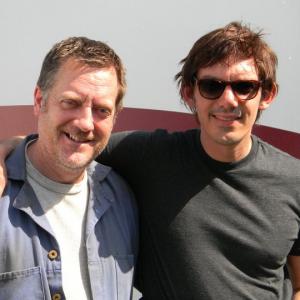 On the set of Contraband with Lukas Haas and Kirk Bovill
