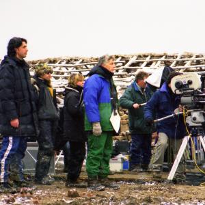 On the set of The Profession of Arms (2001) by Ermanno Olmi