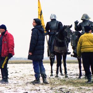 On the set of The Profession of Arms 2001 by Ermanno Olmi