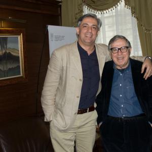 Krassimir Ivanoff and Paolo Taviani Sofia International Film Festival