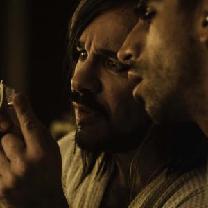 Still of Domiziano Arcangeli and Robert Paul Taylor in The Bathroom Diaries 2013