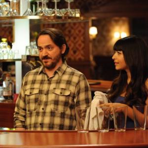 Still of Ben Falcone and Hannah Simone in New Girl 2011